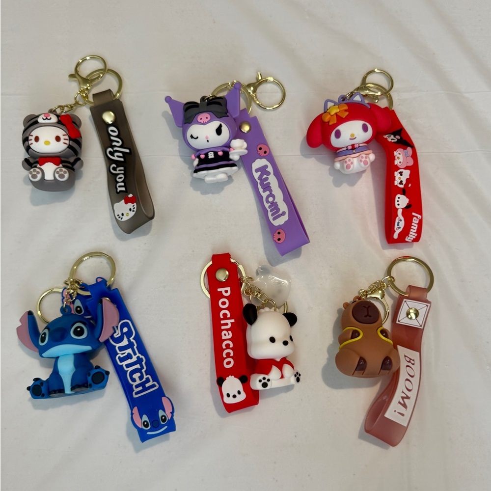 Labubu Monster Keychains - Mixed Designs - Picture 9 of 14